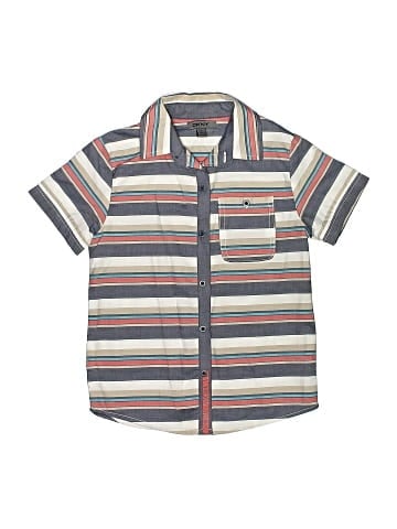 DKNY Short Sleeve Button-Down Shirt (view 1)