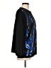 misook 100% Polyester Graphic Blue Track Jacket Size L - photo 4