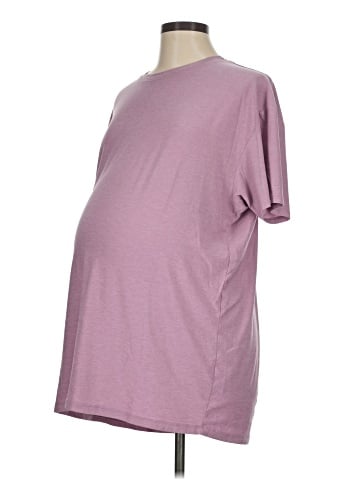 Beyond the Bump by Beyond Yoga Short Sleeve T-Shirt (view 1)