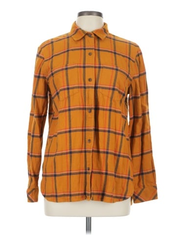 Madewell Flannel Classic Ex-Boyfriend Shirt in Caffrey Plaid (view 1)