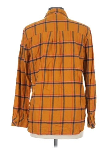 Madewell Flannel Classic Ex-Boyfriend Shirt in Caffrey Plaid (view 2)