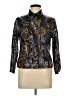 Ruby Rd. Animal Print Gold Jacket Size 10 - photo 1
