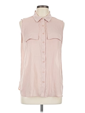 Worthington Sleeveless Button-Down Shirt (view 1)