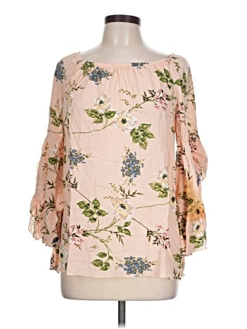 Fever 3/4 Sleeve Blouse (view 1)
