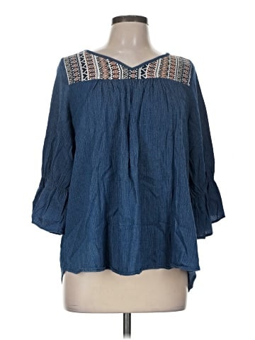 Hayden 3/4 Sleeve Blouse (view 1)
