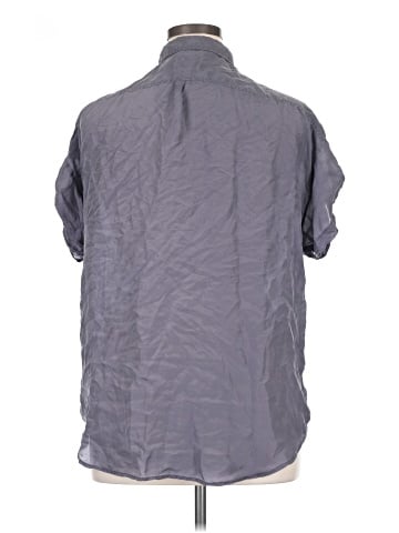 American Eagle Outfitters Short Sleeve Button-Down Shirt (view 2)