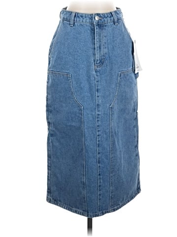 Obey Denim Skirt (view 1)