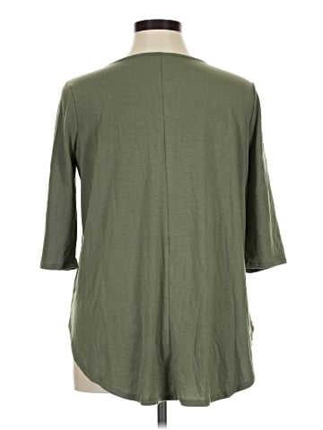 Zenana Premium Short Sleeve Henley (view 2)