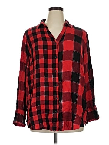 Cato Long Sleeve Button-Down Shirt (view 1)