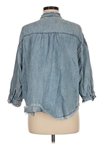 Holding Horses 3/4 Sleeve Button-Down Shirt (view 2)