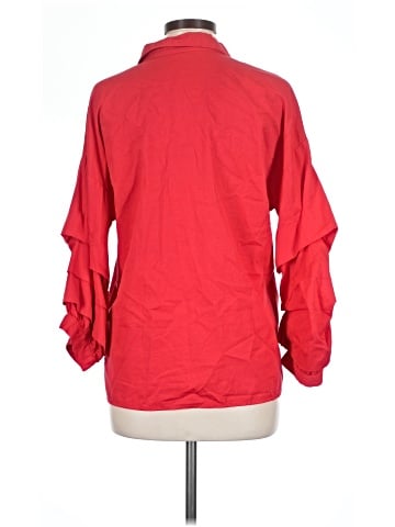 Velvet Heart 3/4 Sleeve Button-Down Shirt (view 2)
