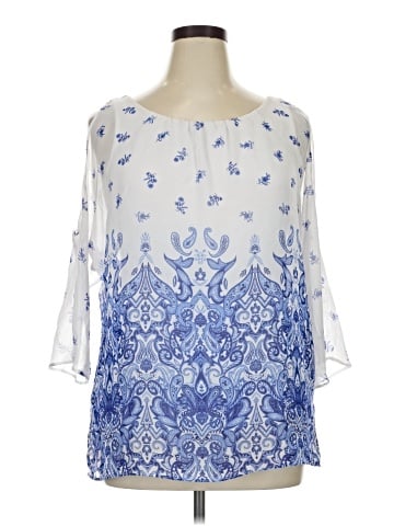 Peck & Peck 3/4 Sleeve Blouse (view 1)