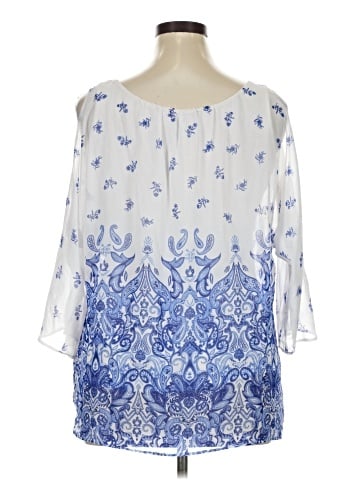 Peck & Peck 3/4 Sleeve Blouse (view 2)
