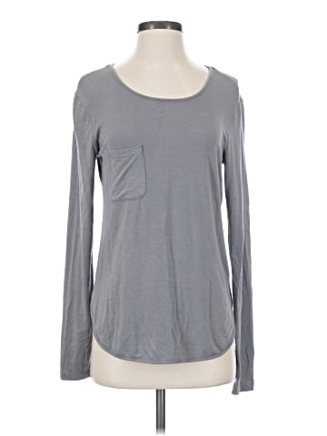 Joan Vass Long Sleeve Top (view 1)
