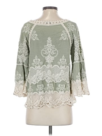 Democracy 3/4 Sleeve Blouse (view 2)