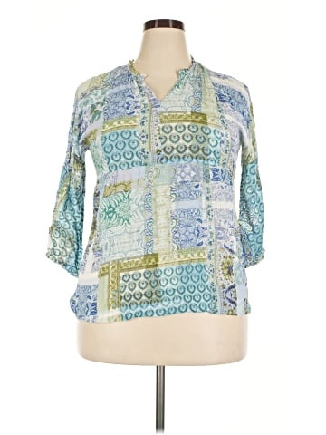 J.Jill 3/4 Sleeve T-Shirt (view 1)