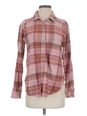 American Eagle Outfitters Long Sleeve Button-Down Shirt (view 1)
