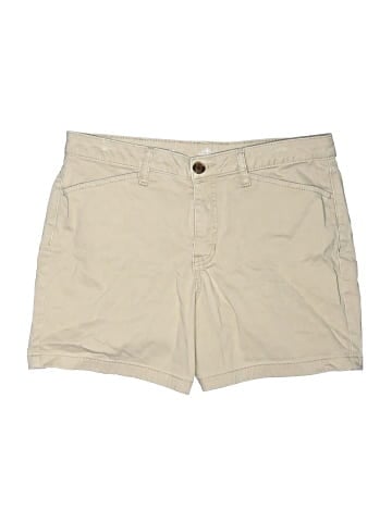 St. John's Bay Khaki Shorts (view 1)