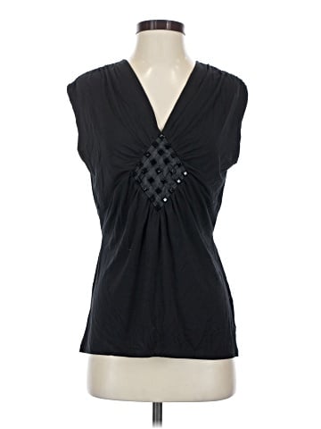 August Silk Sleeveless Blouse (view 1)