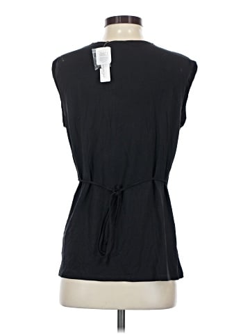August Silk Sleeveless Blouse (view 2)