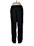 Talbots 100% Polyester Solid Black Track Pants Size 10 - photo 2