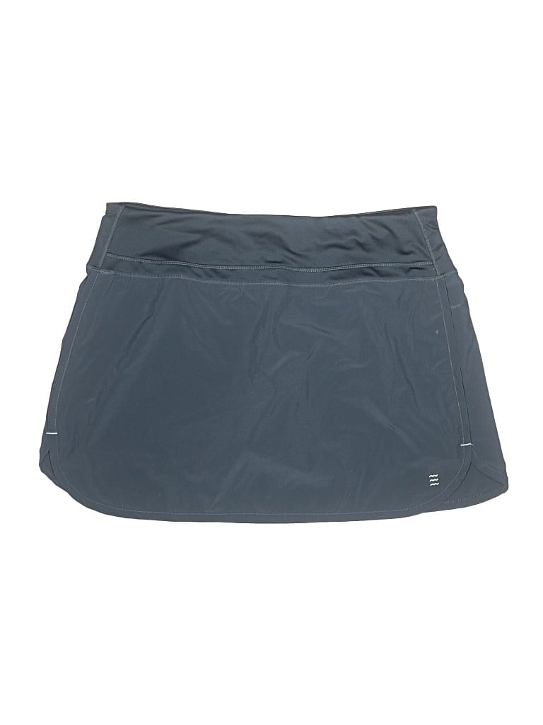 Pre-owned Free Fly Active Skort In Gray