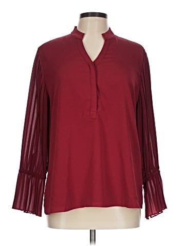Chico's Long Sleeve Blouse (view 1)