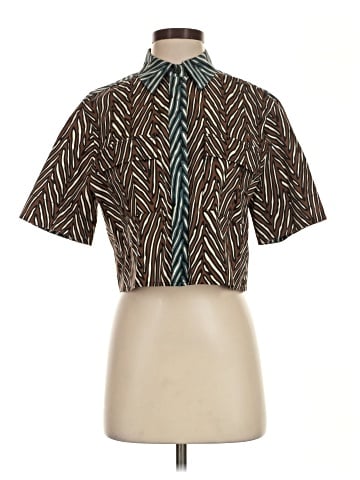 Diane von Furstenberg Short Sleeve Blouse (view 1)