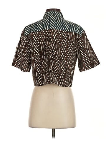 Diane von Furstenberg Short Sleeve Blouse (view 2)