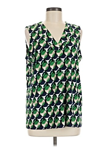 Anne Klein Sleeveless Blouse (view 1)