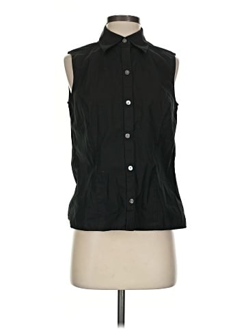 Talora Sleeveless Button-Down Shirt (view 1)