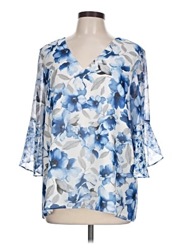 Calvin Klein 3/4 Sleeve Blouse (view 1)