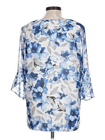 Calvin Klein 3/4 Sleeve Blouse (view 2)
