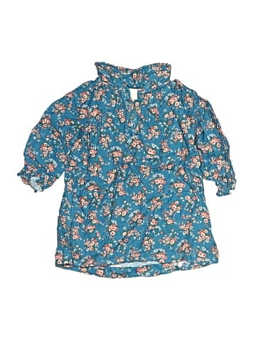 Bonton 3/4 Sleeve Button-Down Shirt (view 1)