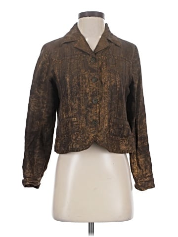 Chico's Long Sleeve Silk Top (view 1)