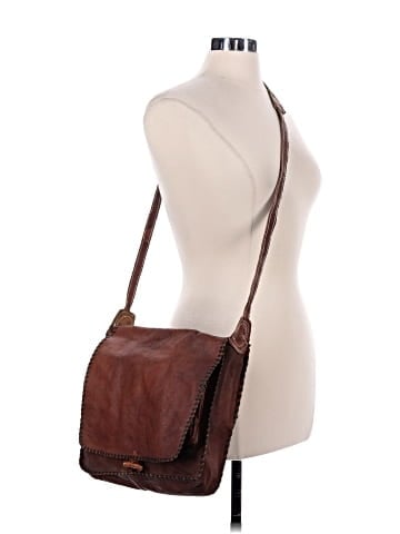 Unbranded Leather Messenger (view 2)