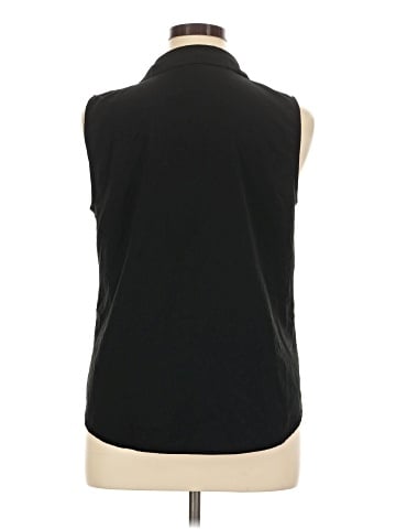 Ann Taylor Factory Sleeveless Button-Down Shirt (view 2)