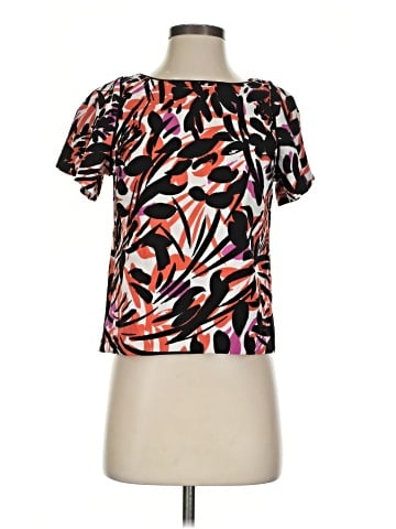 Worthington Short Sleeve Blouse (view 1)