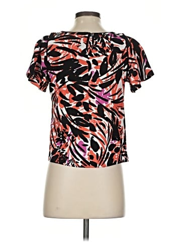 Worthington Short Sleeve Blouse (view 2)