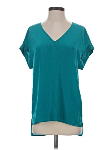 Lavender Brown Short Sleeve Top (view 1)