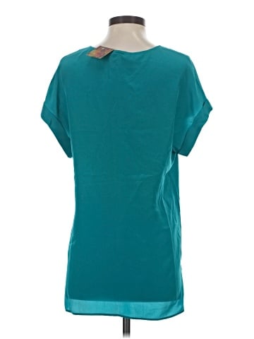 Lavender Brown Short Sleeve Top (view 2)