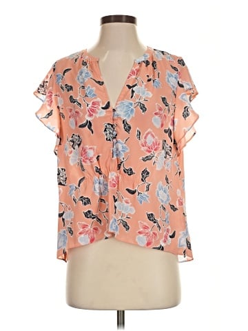 Joie Short Sleeve Blouse (view 1)