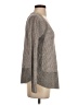 Eri + Ali Houndstooth Gray Pullover Sweater Size S - photo 4