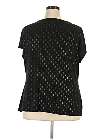 Worthington Short Sleeve Blouse (view 2)