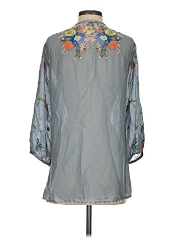 Johnny Was 3/4 Sleeve Blouse (view 2)
