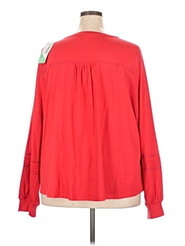 Lands' End Long Sleeve Blouse (view 2)
