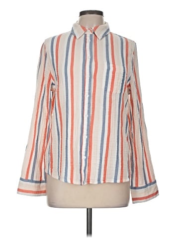 Caslon Long Sleeve Blouse (view 1)