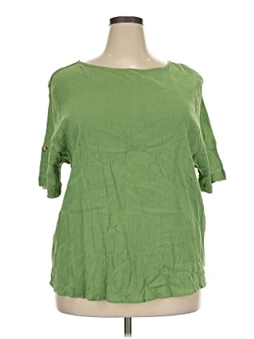 Jessica London 3/4 Sleeve Blouse (view 1)