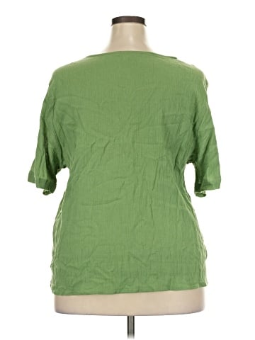 Jessica London 3/4 Sleeve Blouse (view 2)