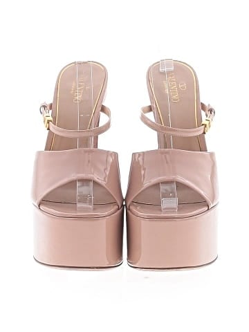 Valentino Garavani Patent Leather Platform Sandals (view 2)